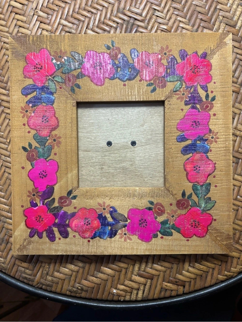 NATURAL LIFE floral wooden picture frame